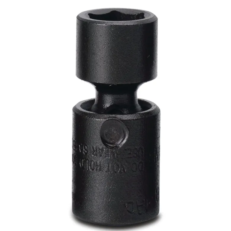 1/4" Drive Metric Impact Universal Sockets - 6-PT.