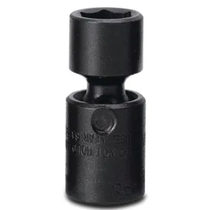 1/4" Drive Metric Impact Universal Sockets - 6-PT.