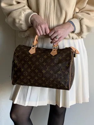 1980s Louis Vuitton Speedy 30 handbag