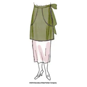#2002      1920s Clothes-Pin Apron