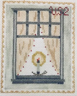 21T-5 Vintage Stamp Collection - Window