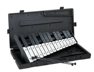 25 Note Chrome Bells with Case (Model 6854)