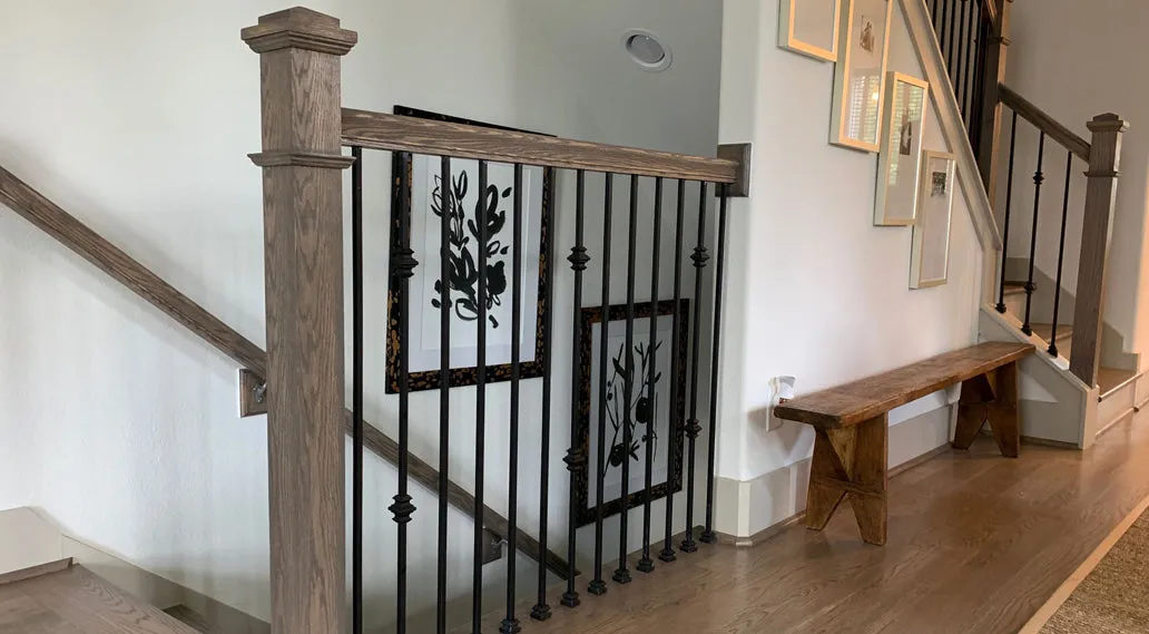 2557 Series 2KNUC Double Knuckle Versatile Iron Baluster