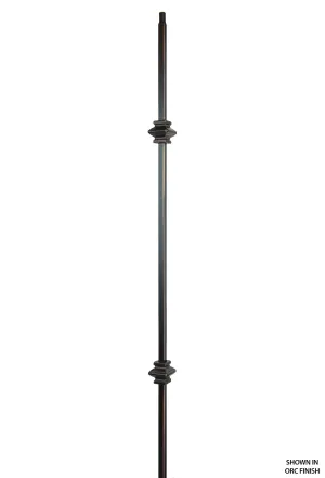 2557 Series 2KNUC Double Knuckle Versatile Iron Baluster