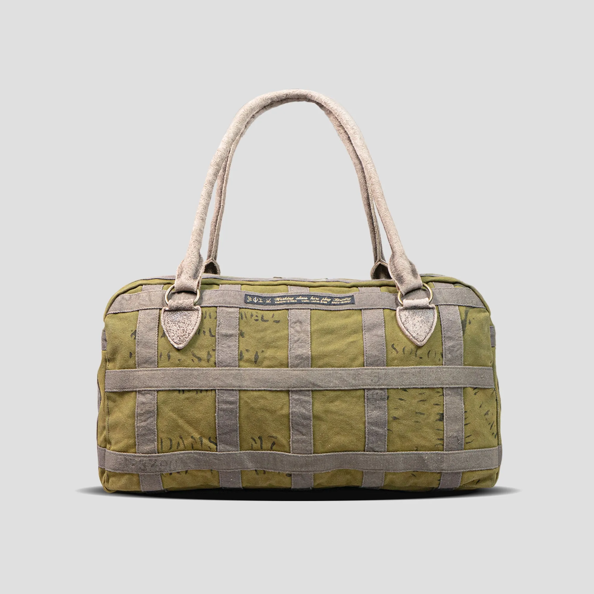 #4 ARMY CANVAS TATTERSALL CARGO BAG