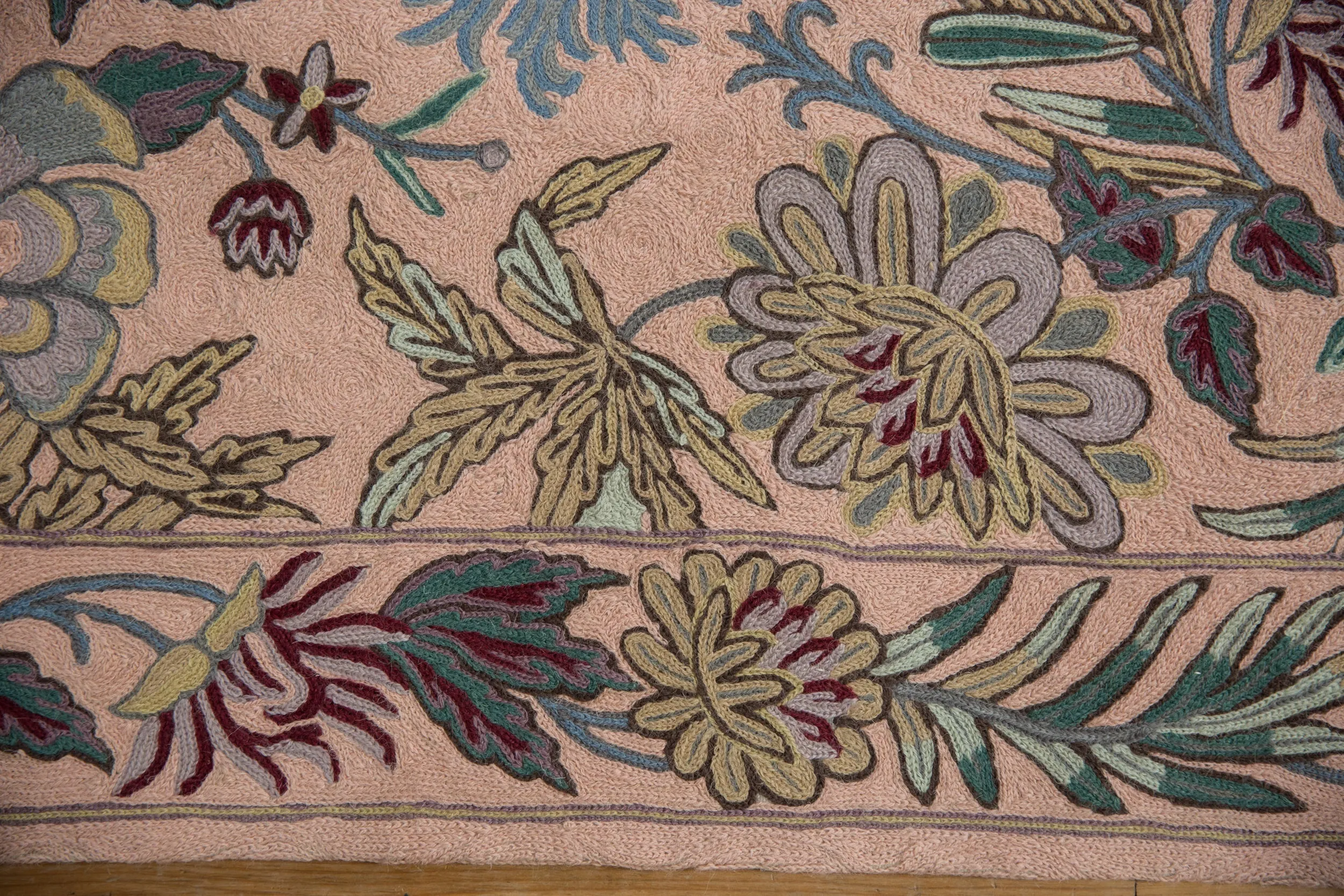 4x6 Vintage Chainstitch Rug