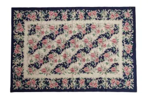 5.5x8 Vintage Chainstitch Carpet