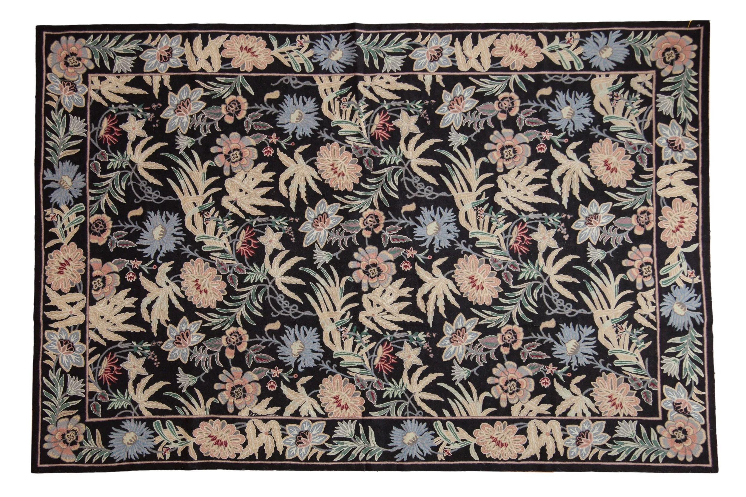 6x9 Vintage Chainstitch Carpet