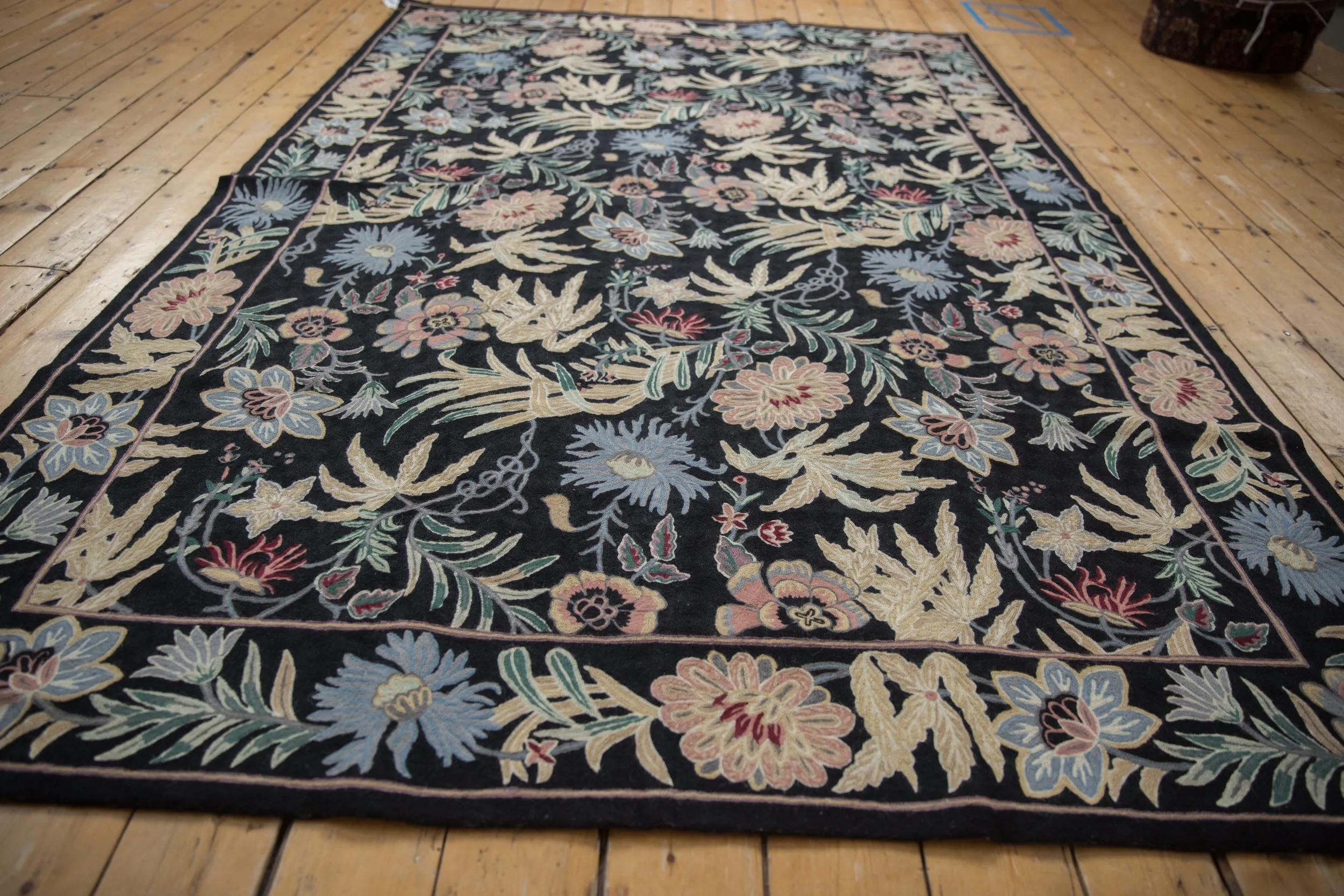 6x9 Vintage Chainstitch Carpet