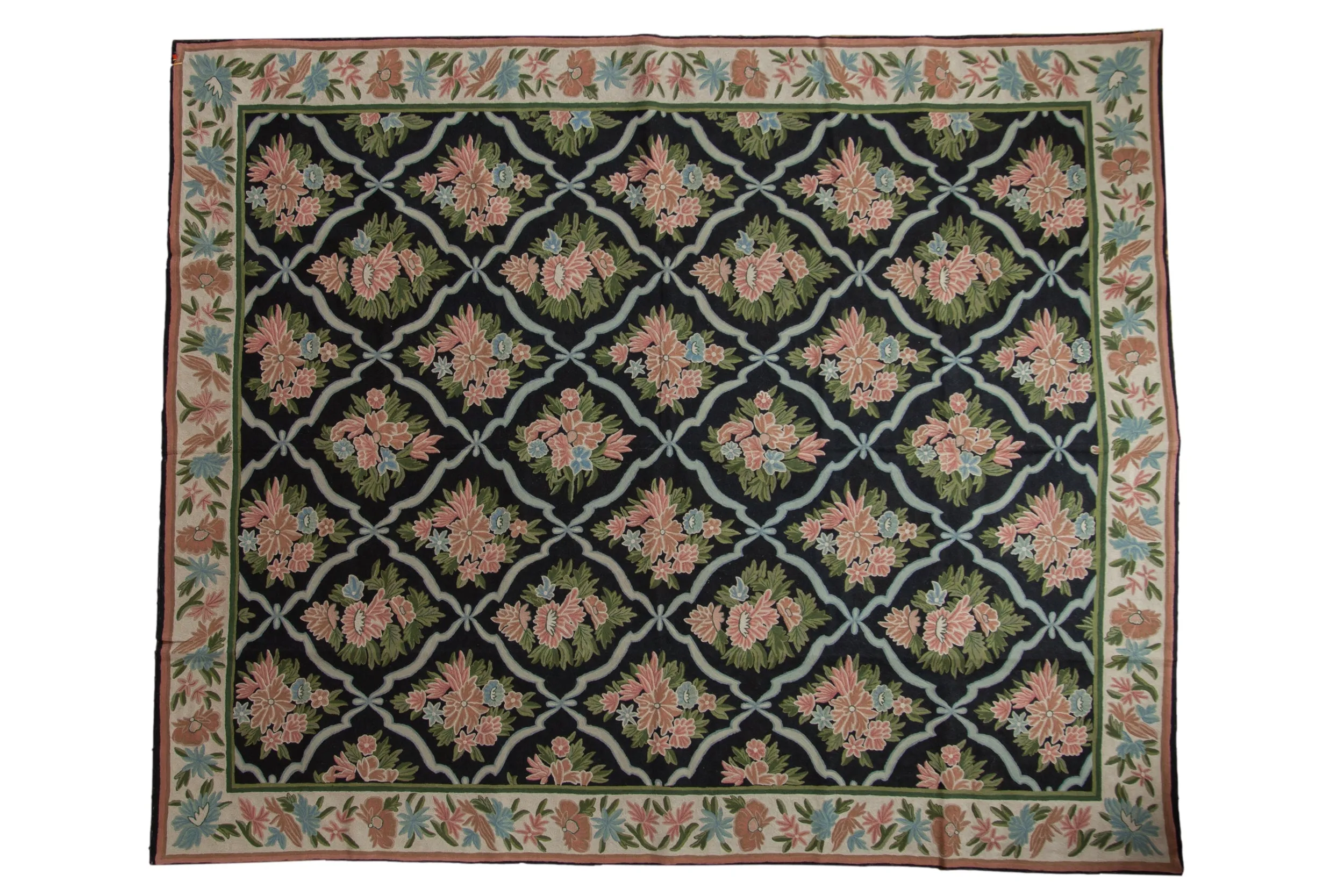 8x9.5 Vintage Chainstitch Carpet