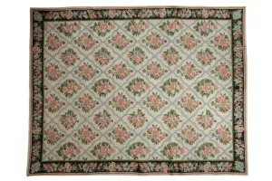 9x11.5 Vintage Chainstitch Carpet