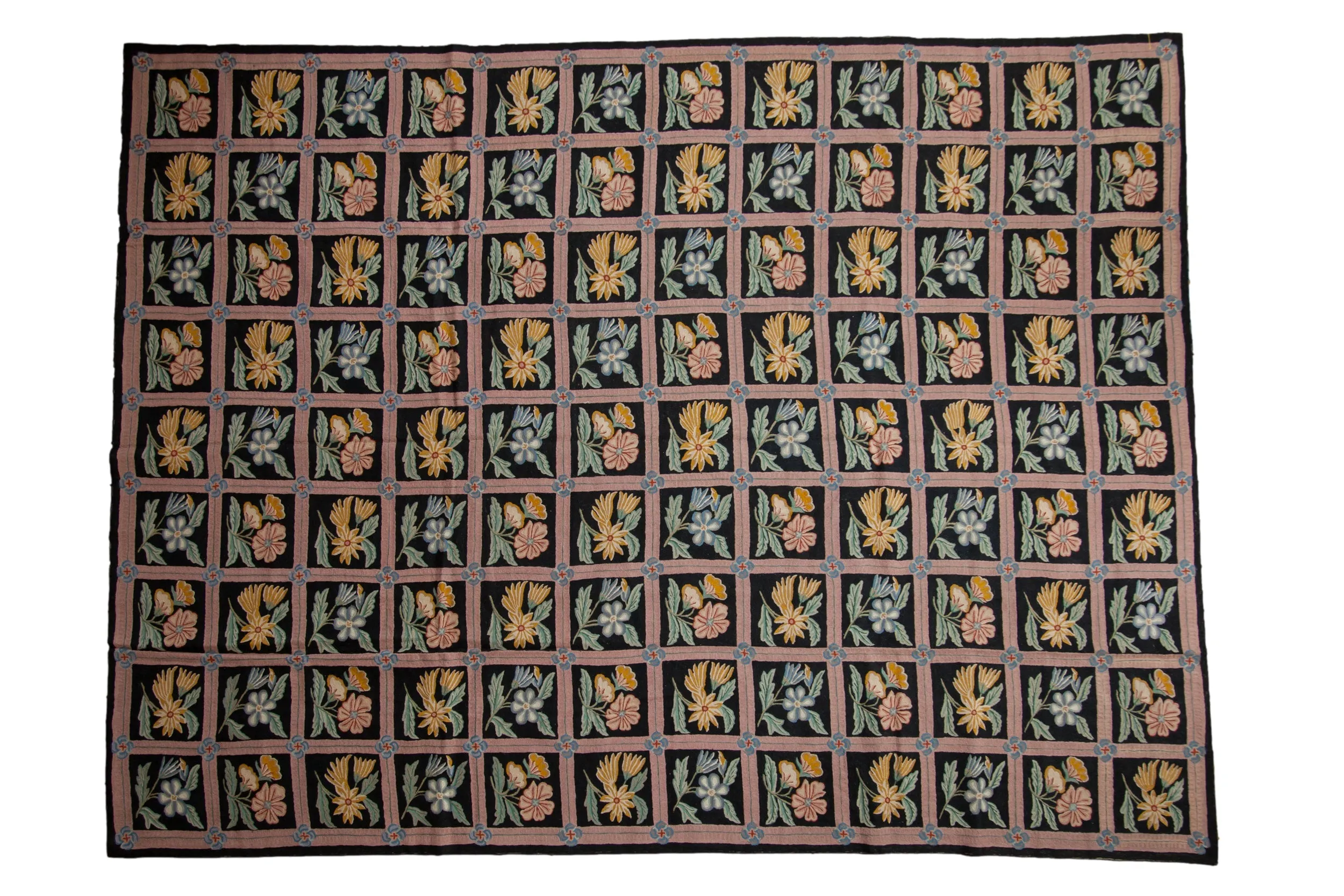 9x12 Vintage Chainstitch Carpet