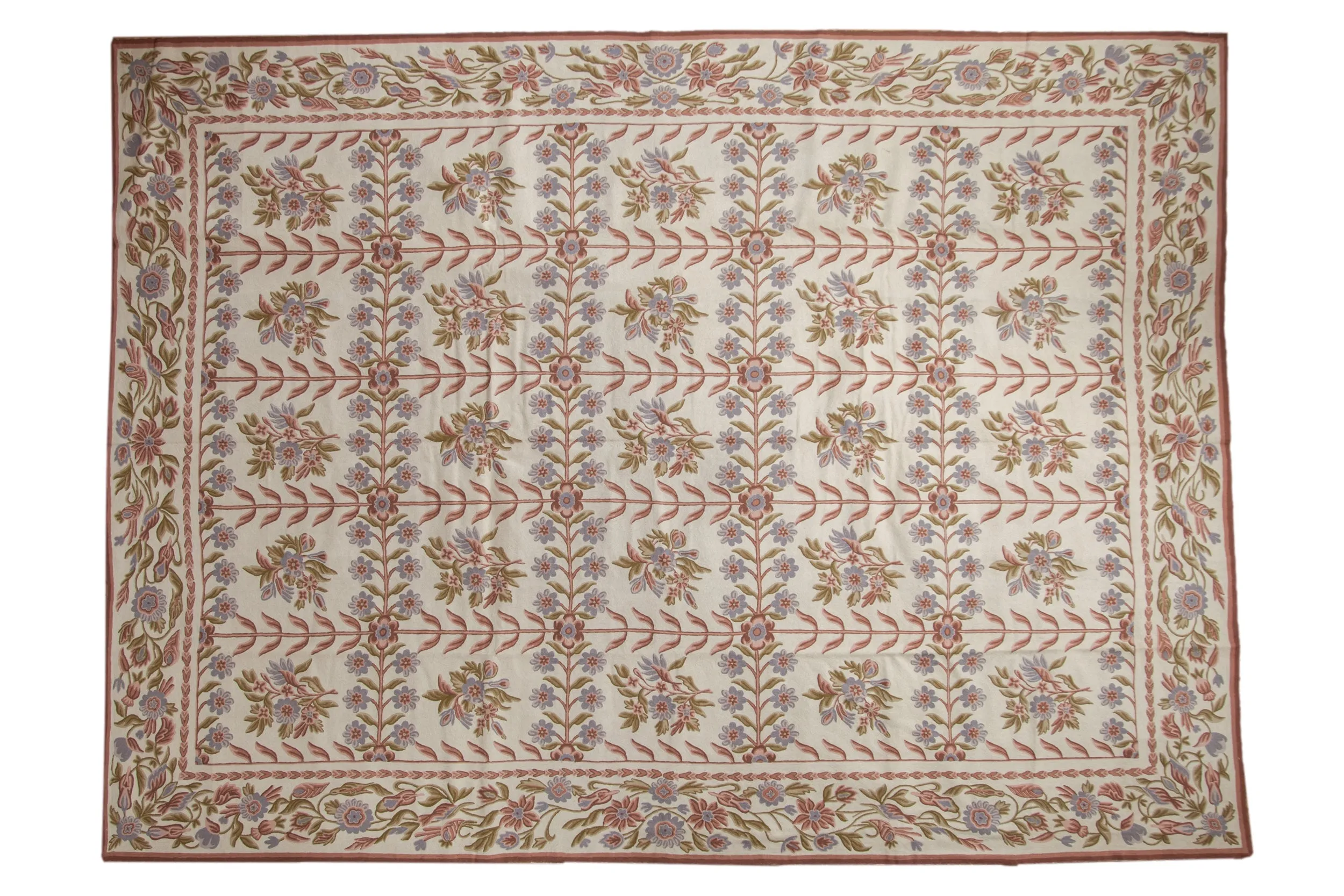 9x12.5 Vintage Chainstitch Carpet