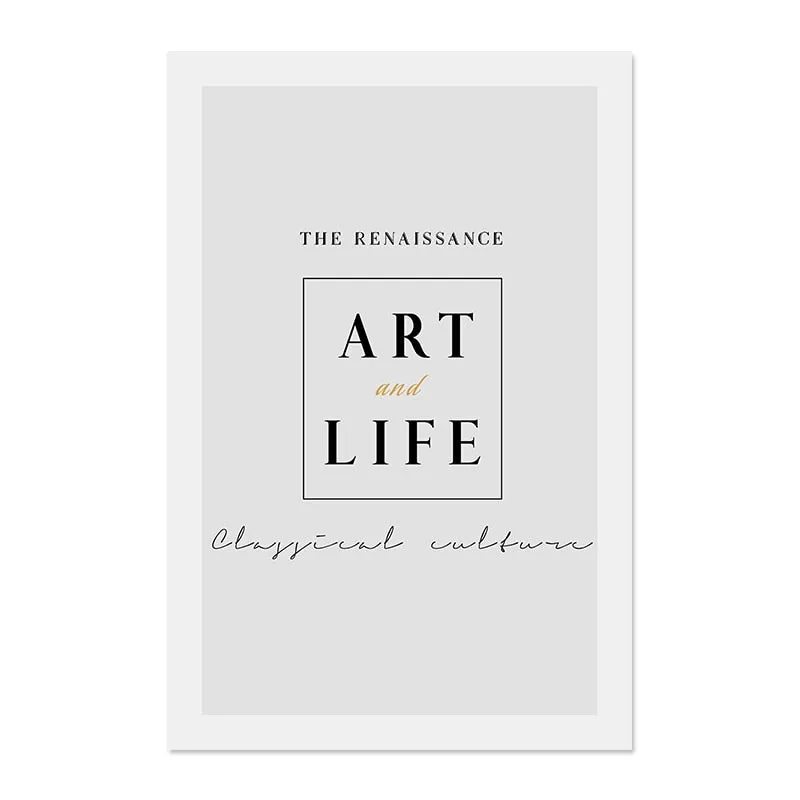 Abstract Renaissance Venus Vintage Canvas Wall Art
