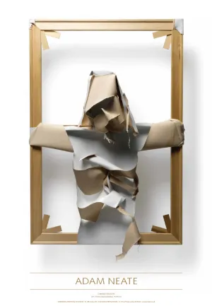 ADAM NEATE 'Canvas Crucifix' poster