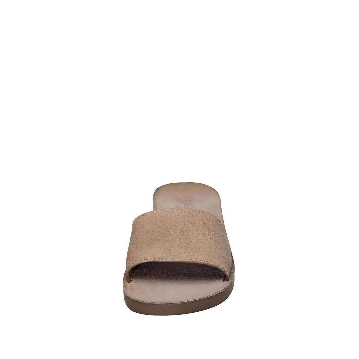 Adica Slip On Flat Sandals antelope