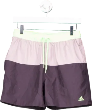 Adidas Grey/Black Swim Shorts UK S