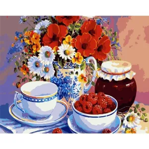 Afternoon Tea – Canvastly DIY Paint by Numbers