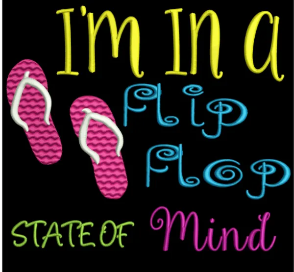 AGD 9092 Flip Flop State of Mind