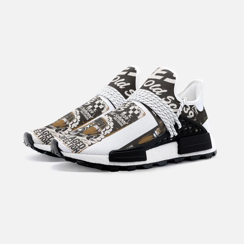 Aged perfection racing cars Unisex Lightweight Custom shoes