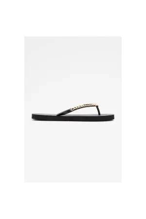 ALDO Enaldar | Slippers Black/Gold Multi | Women