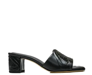 Alexander McQueen Women's Black Logo Sandals 780713 - 40% OFF
