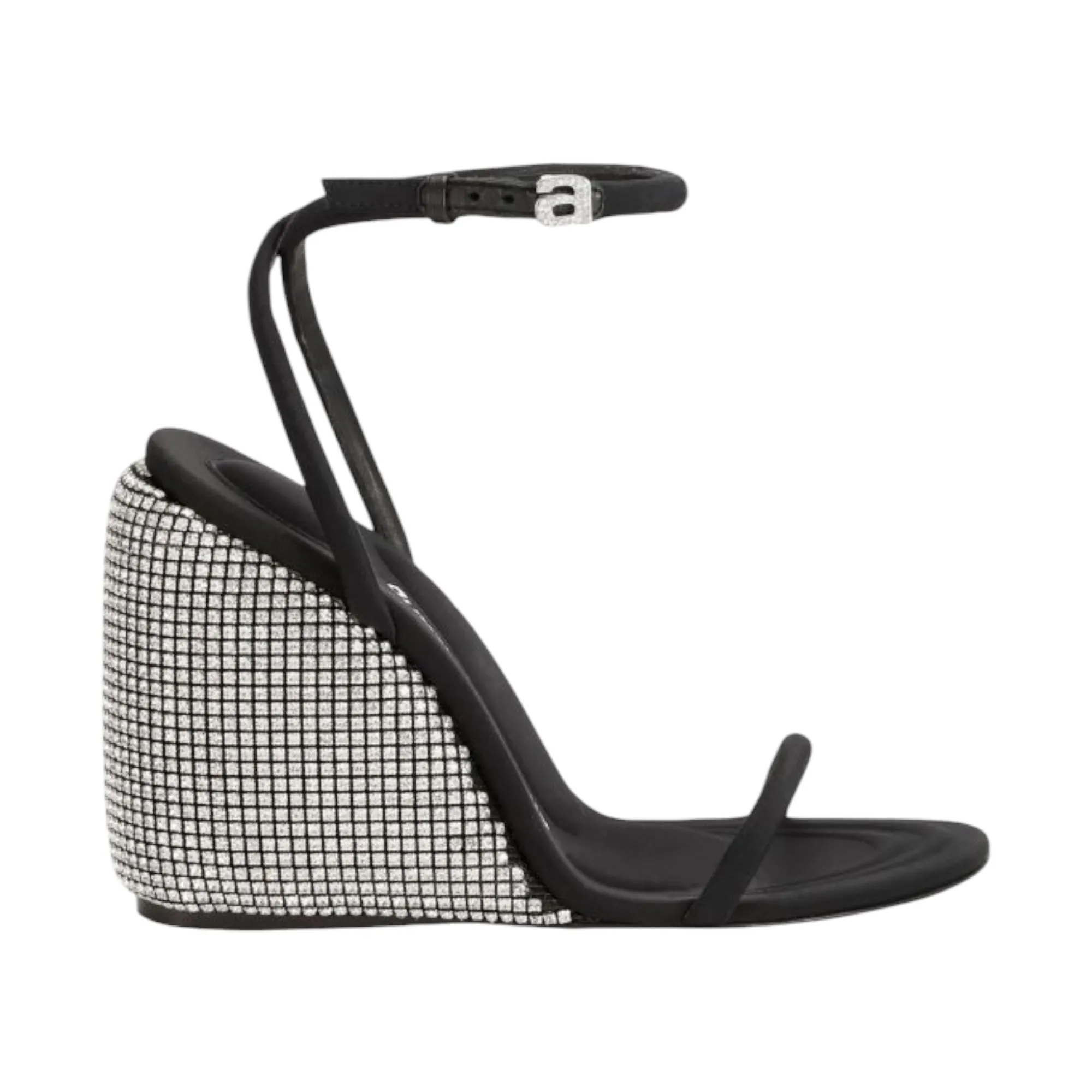 Alexander Wang Shoes, Dahlia Crystal Ankle-Strap Wedge Sandals (size 39.5)