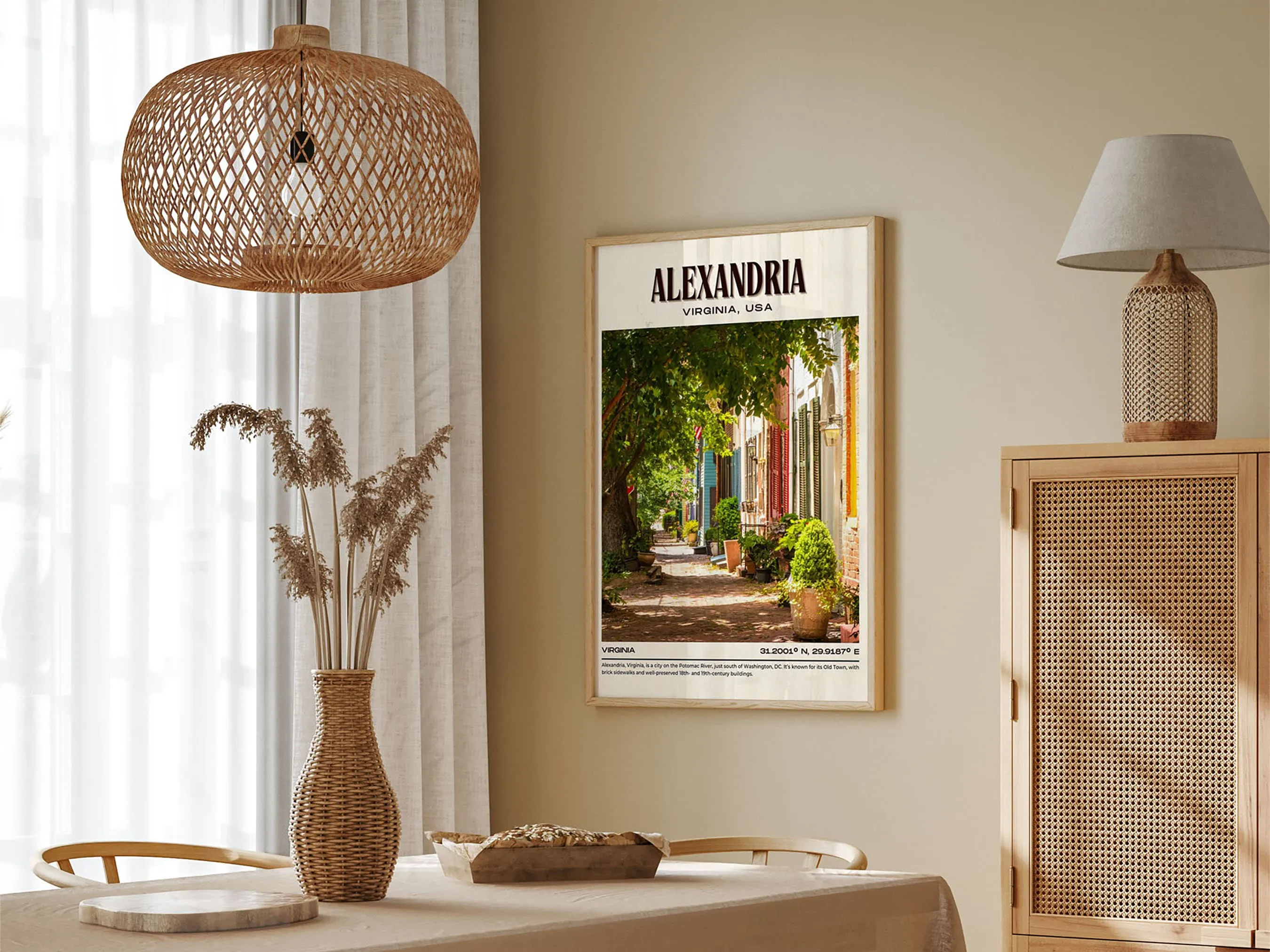 Alexandria Vintage Wall Art, Virginia, USA