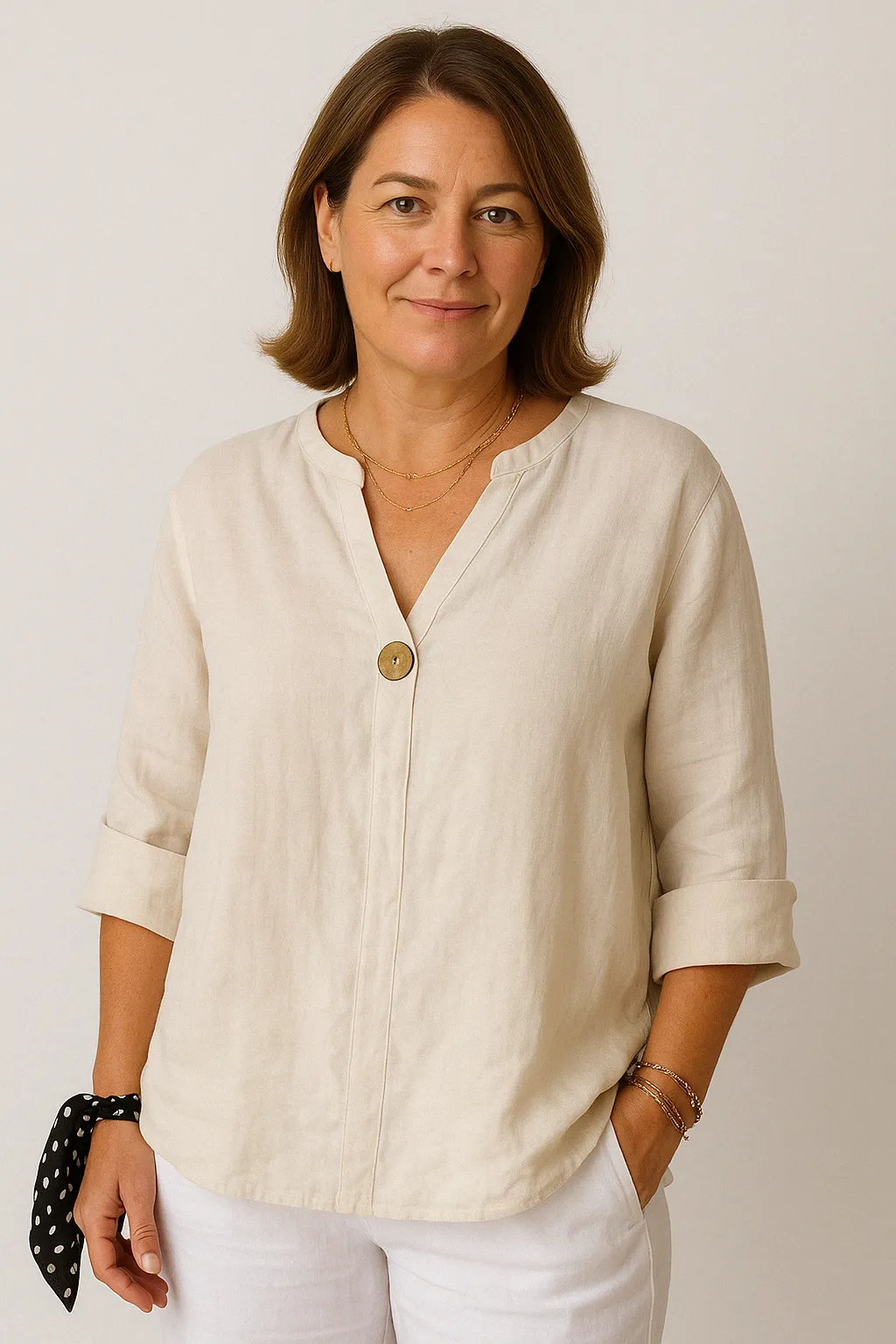 Allegra | Lightweight Casual Blouse