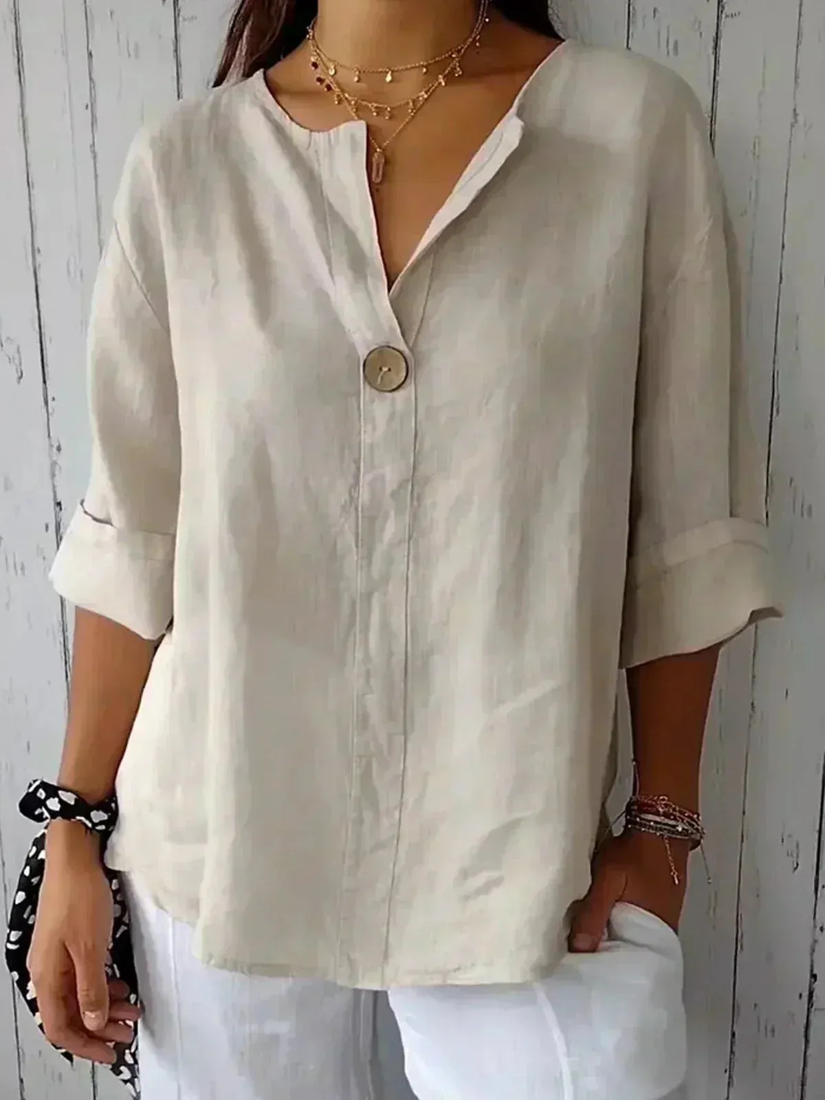 Allegra | Lightweight Casual Blouse