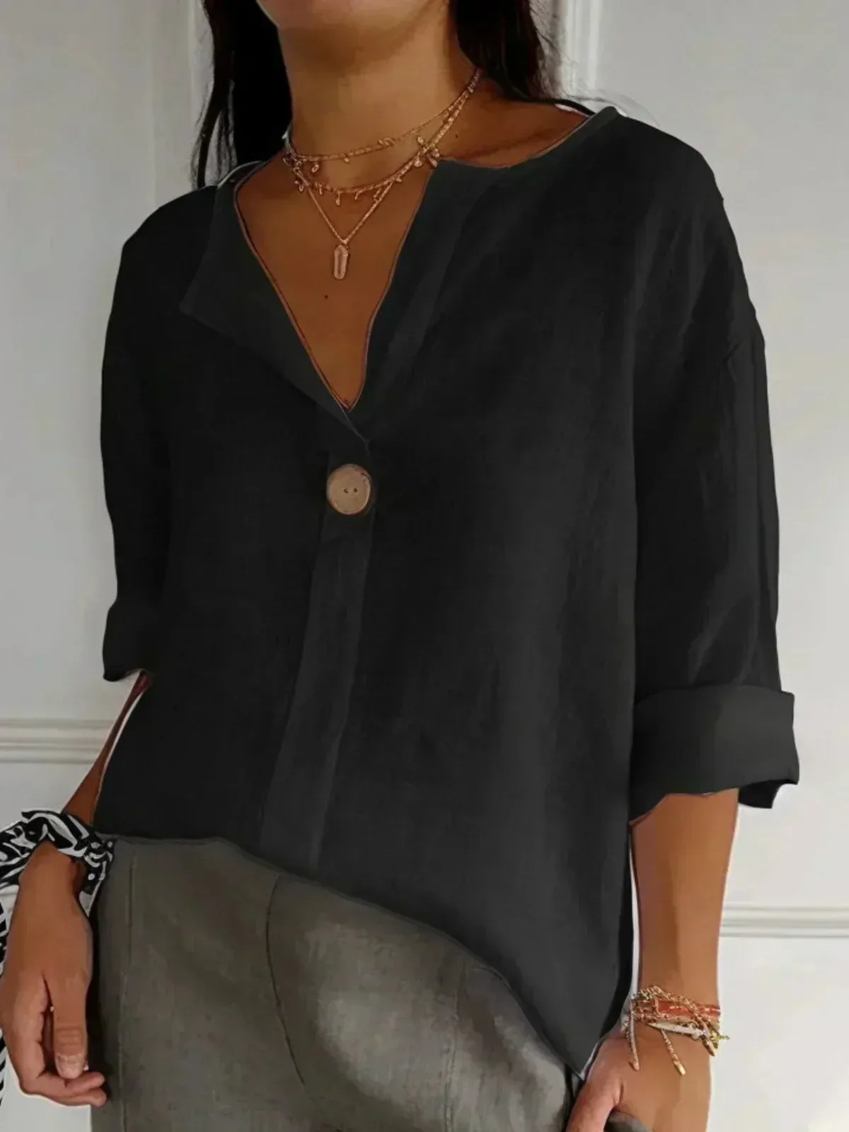 Allegra | Lightweight Casual Blouse