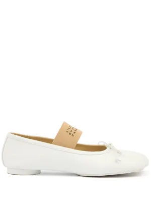 Anatomic leather ballets