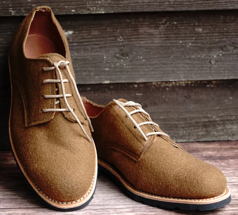Andes Burel Derby Lace-up Shoes - Camel