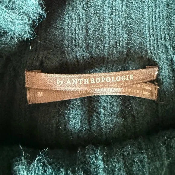 ANTHROPOLOGIE Supersoft Lightweight Mockneck Casual Pullover Sweater Size M