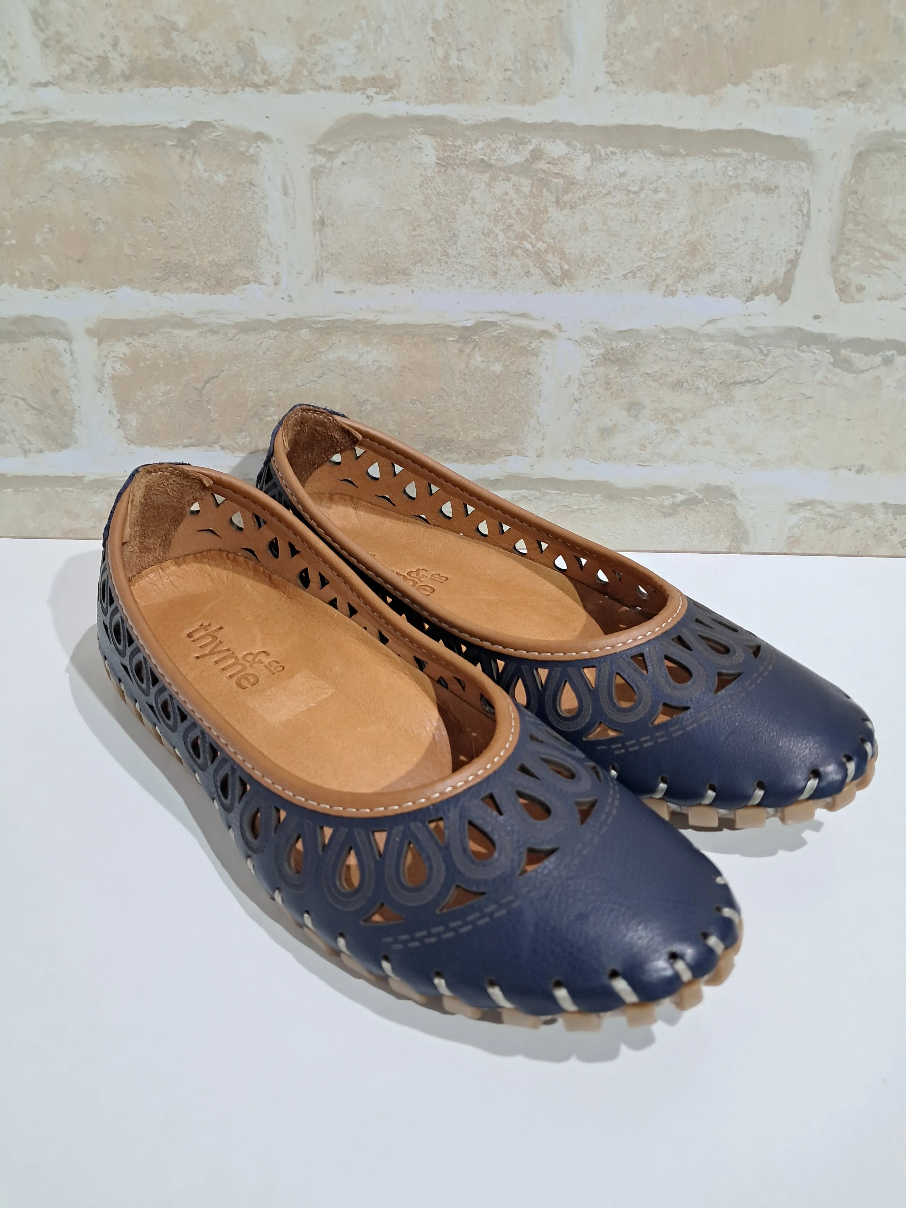 April Navy by Thyme & Co