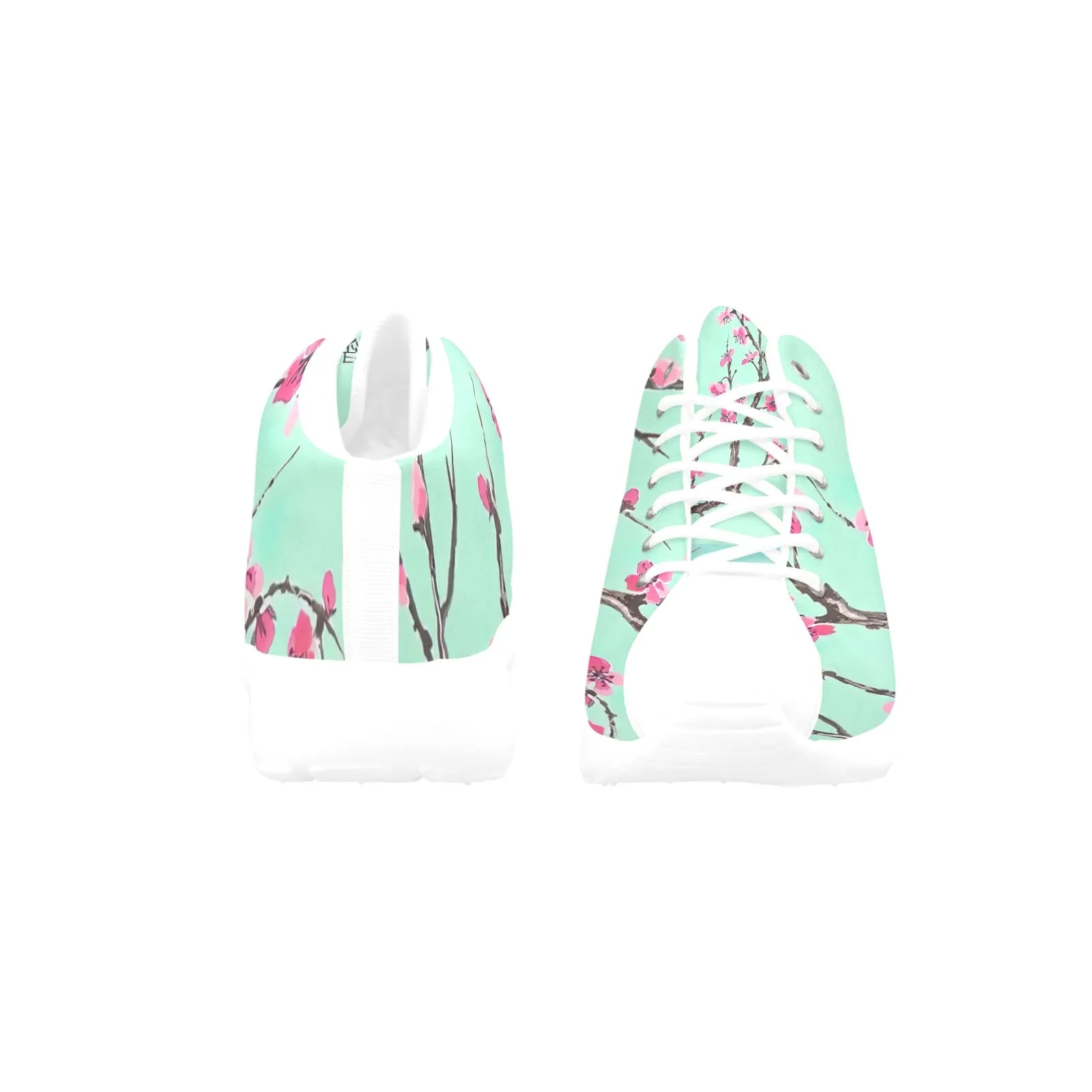 Arizona Green Tea Pattern Women's Basketball Training Shoes