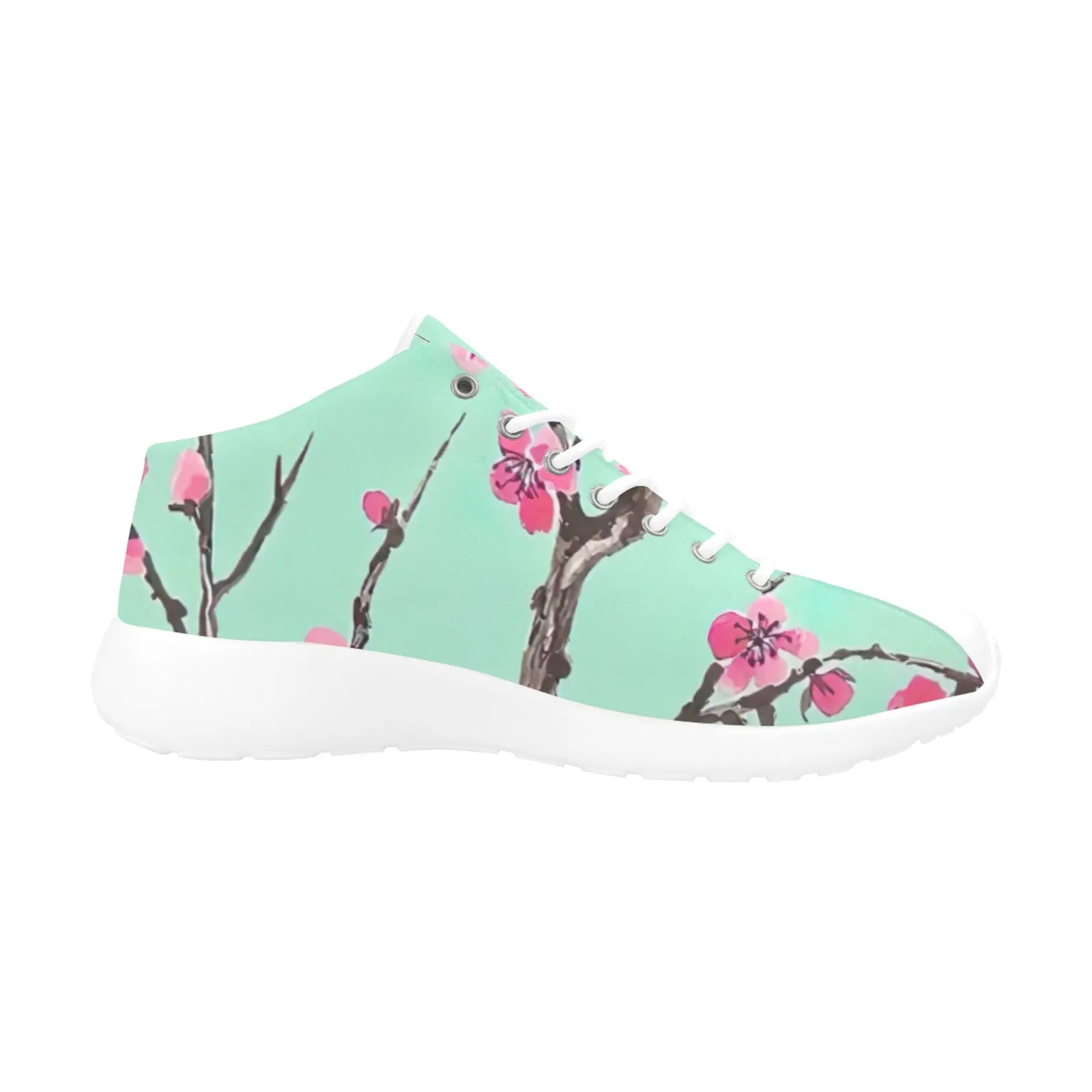 Arizona Green Tea Pattern Women's Basketball Training Shoes