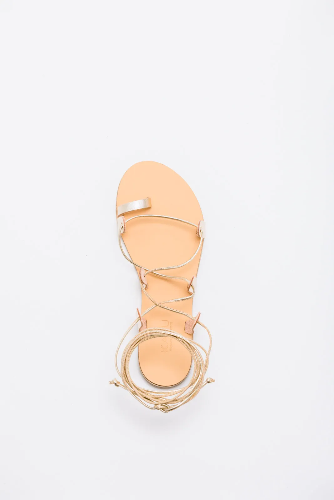 Athena Vegetable Tanned Leather Sandal