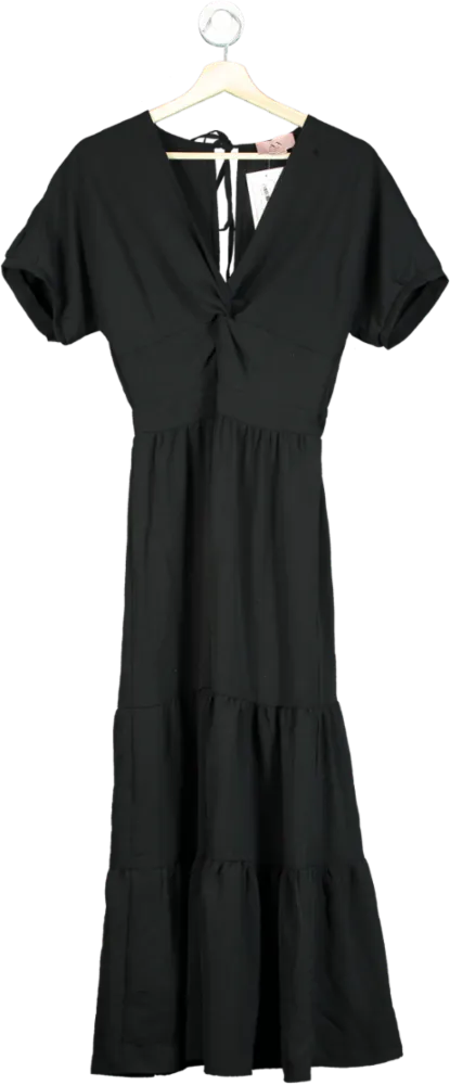 AX Paris Black Maxi Dress UK 8