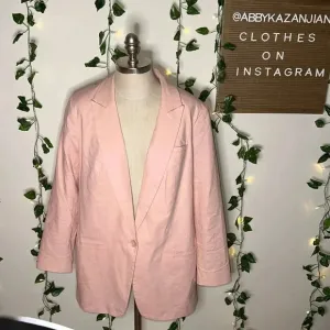 Baby Pink Express Blazer Jacket