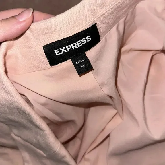Baby Pink Express Blazer Jacket