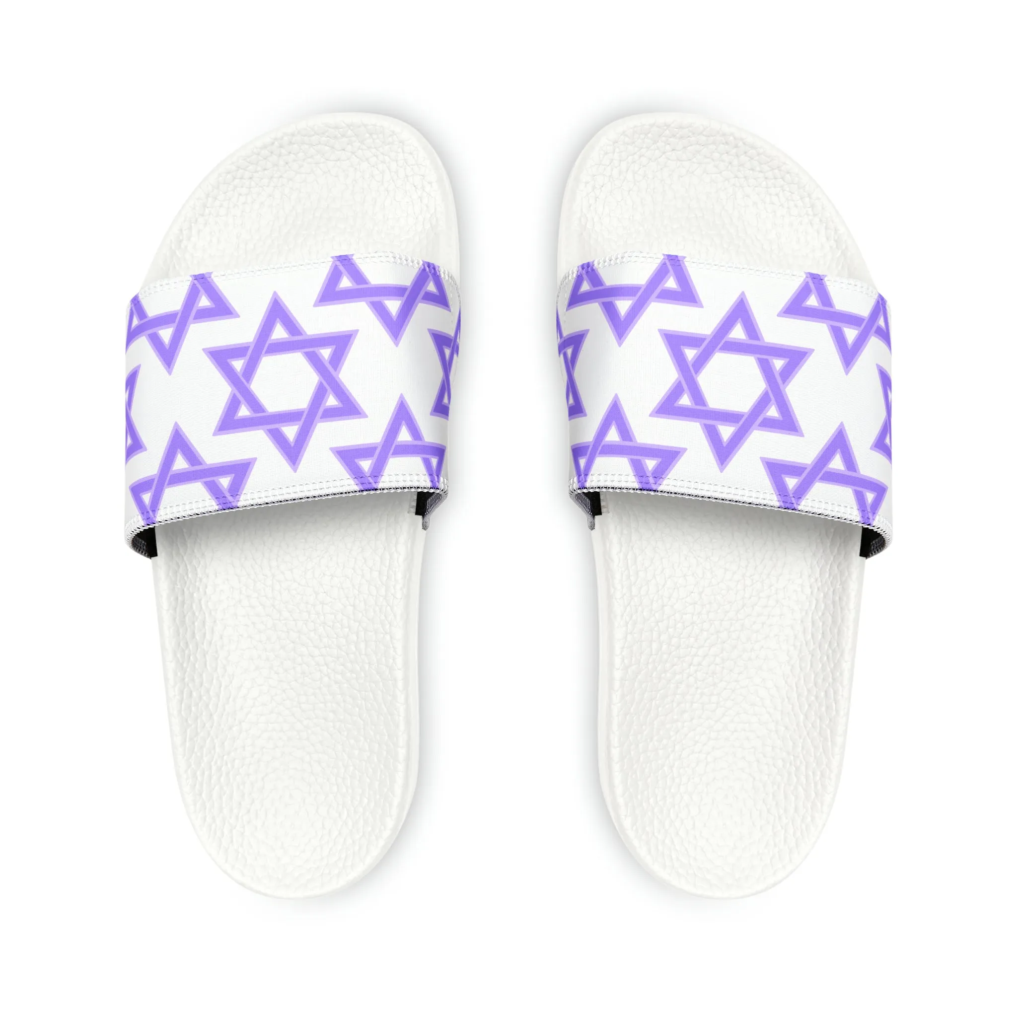 Bailey Purple Star Women's PU Slide Sandals