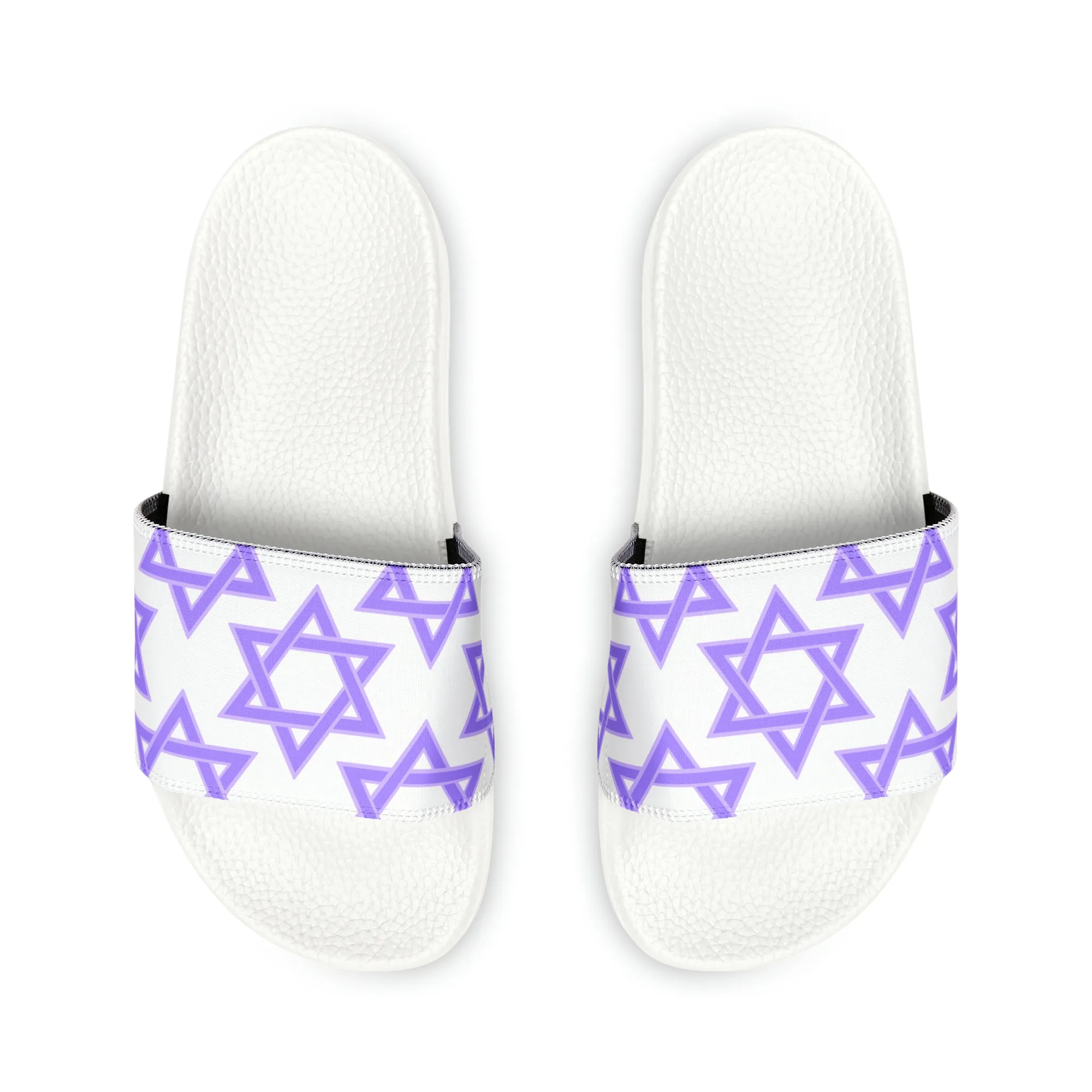 Bailey Purple Star Women's PU Slide Sandals