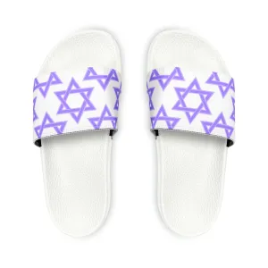 Bailey Purple Star Women's PU Slide Sandals