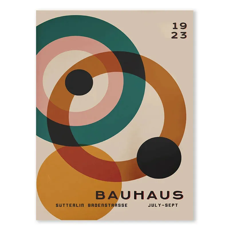 Bauhaus Vintage Canvas