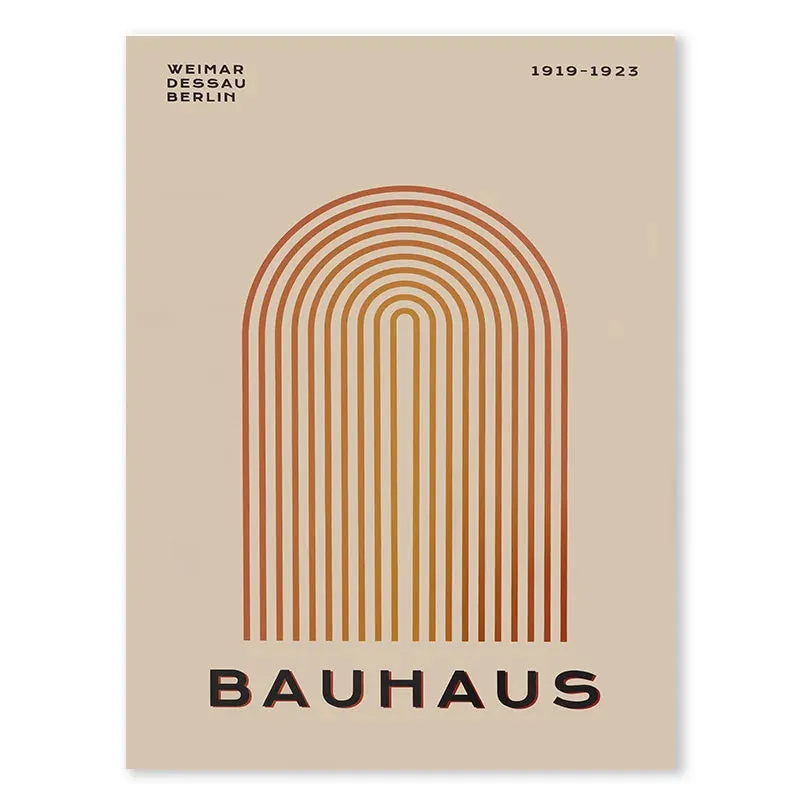 Bauhaus Vintage Canvas