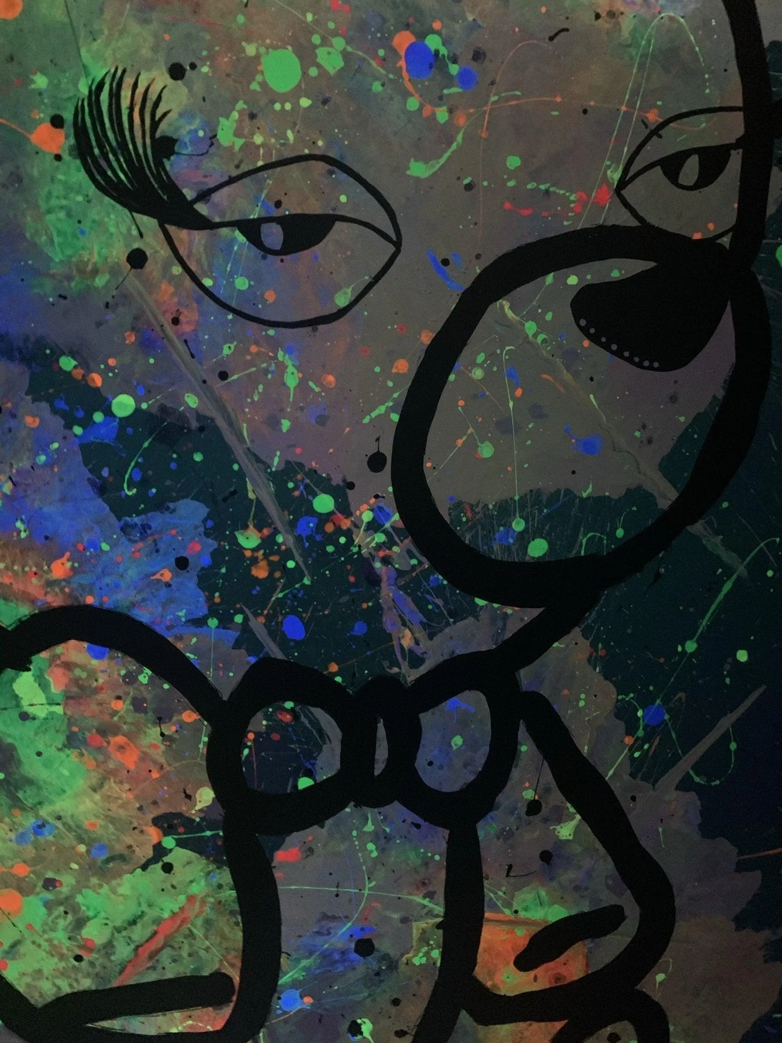 Beary Tiyad Original Canvas