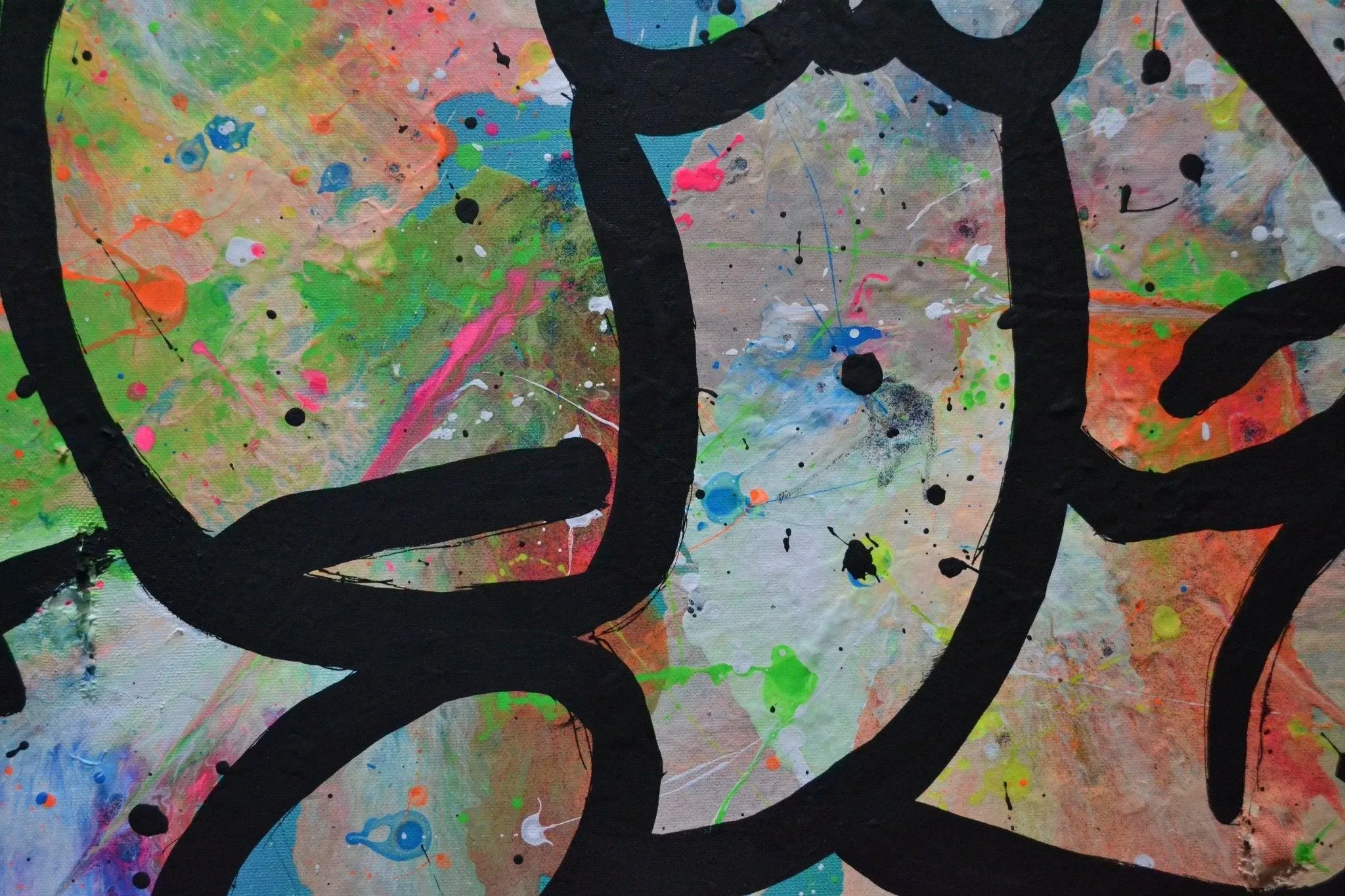 Beary Tiyad Original Canvas