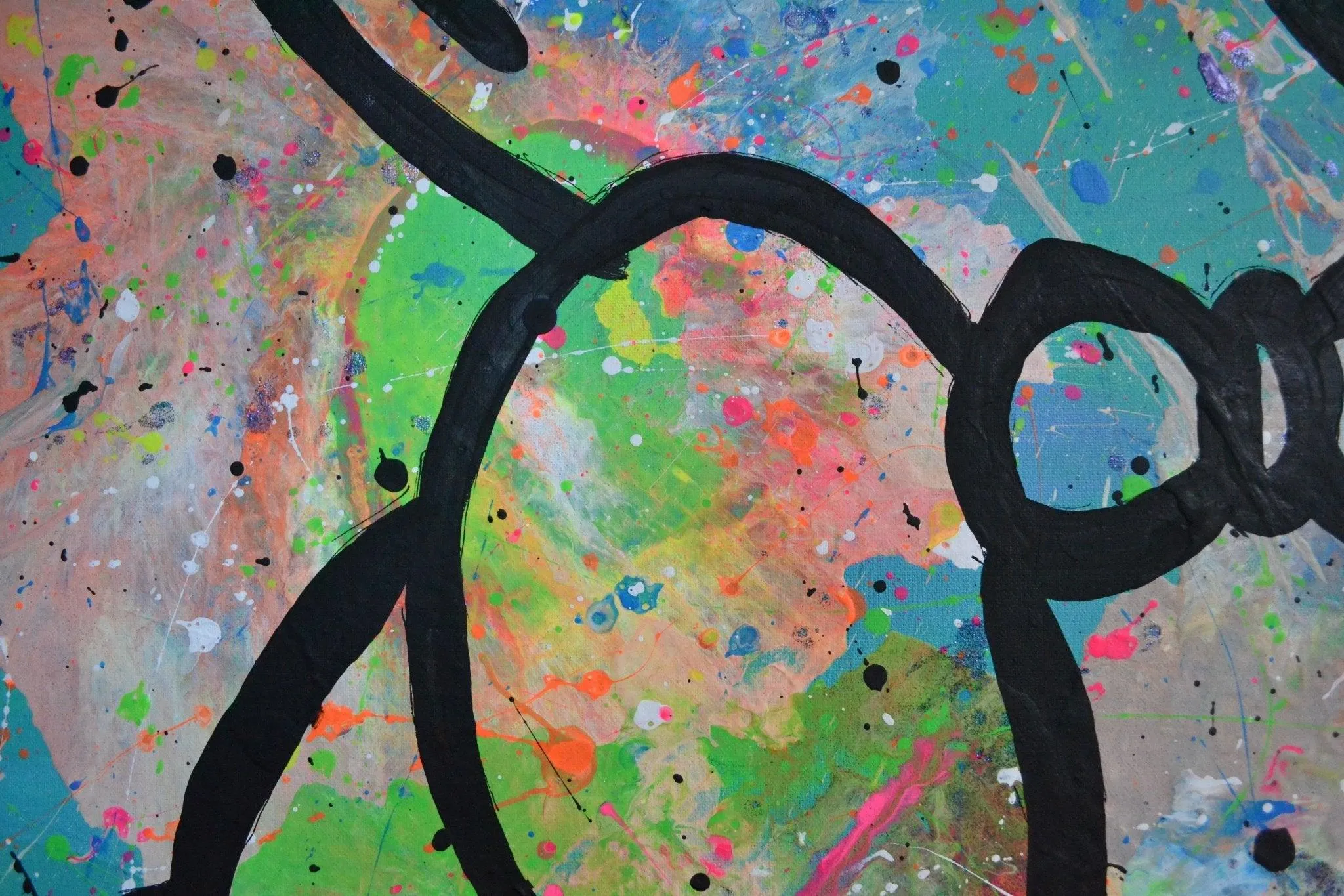 Beary Tiyad Original Canvas