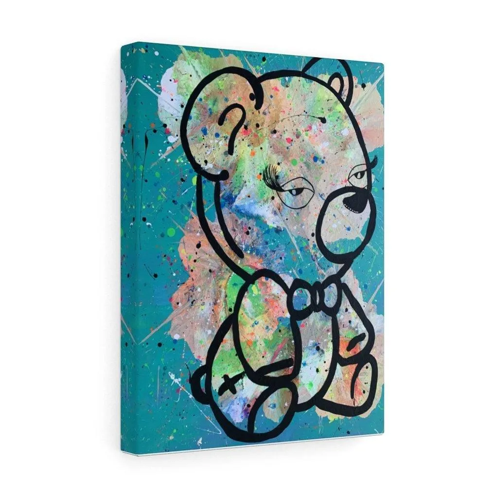 Beary Tiyad Stretched Canvas